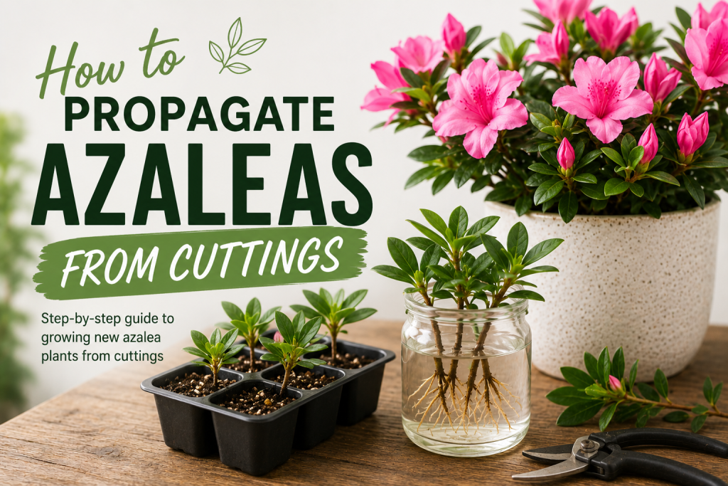 How to Propagate Azaleas From Cuttings